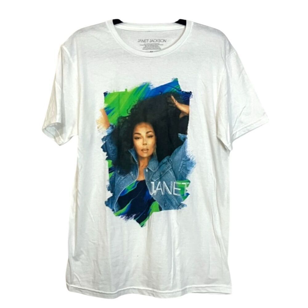 Janet Jackson “Together Again” Tour Graphic T-Shirt Music Pop Icon Y2k